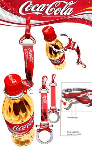 Крепление для бутылки